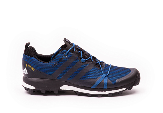 Кроссовки мужские Adidas Terrex Agravic GTX Blue/Black/White - Фото 3 большая
