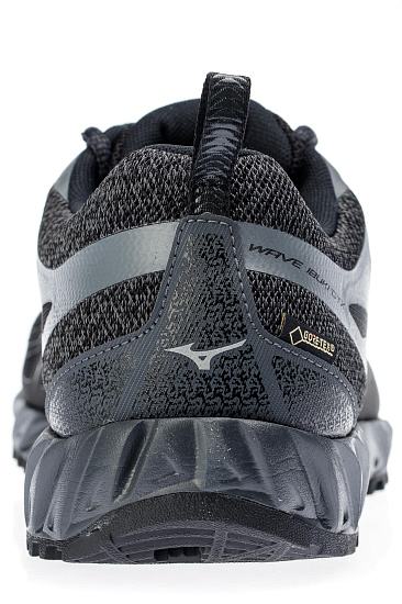 Кроссовки мужские Mizuno Wave Ibuki GTX Black/Metallic Shadow/Dark Shadow - Фото 4 большая