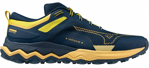Кроссовки мужские Mizuno Wave Ibuki 4 Blue Wing Teal/Flax/Quince - Фото 1 большая