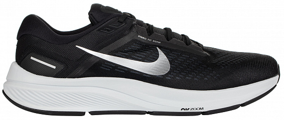 Кроссовки мужские Nike Air Zoom Structure 24 Black - Фото 1 большая