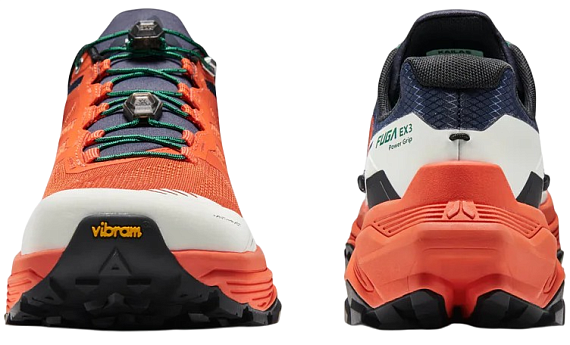 Кроссовки мужские Kailas Fuga Ex 3 Orange/Original/Navy Blue - Фото 3 большая