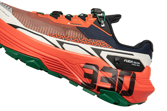 Кроссовки мужские Kailas Fuga Ex330 Orange/Original/Navy Blue - Фото 2 большая