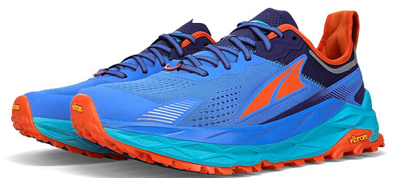 Кроссовки мужские Altra Olympus 5 Blue - Фото 4 большая