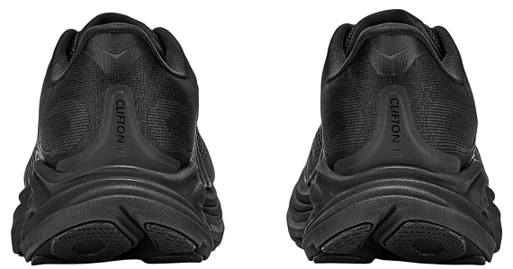 Кроссовки мужские Hoka Clifton 11 Black/Black - Фото 4 большая
