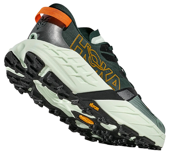 Кроссовки мужские Hoka Speedgoat 7 Bay Leaf/Sea Glass - Фото 3 большая