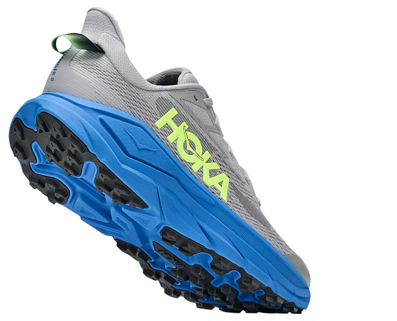 Кроссовки мужские Hoka Challenger 8 Stardust/Virtual Blue - Фото 3 большая