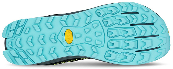 Кроссовки мужские Altra Lone Peak 9+ Black/Lime - Фото 2 большая