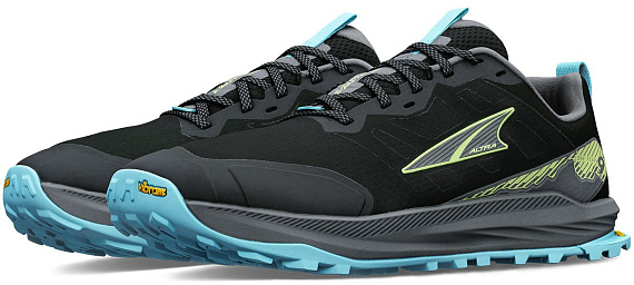 Кроссовки мужские Altra Lone Peak 9+ Black/Lime - Фото 4 большая