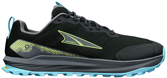 Кроссовки мужские Altra Lone Peak 9+ Black/Lime - Фото 1 большая