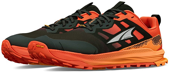 Кроссовки мужские Altra Lone Peak 9+ Black/Orange - Фото 5 большая