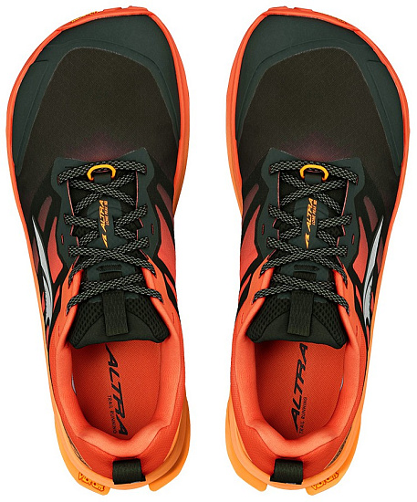 Кроссовки мужские Altra Lone Peak 9+ Black/Orange - Фото 6 большая