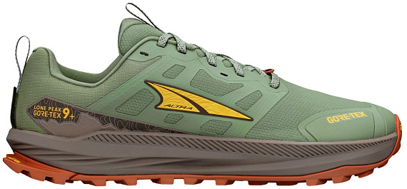 Кроссовки мужские Altra Lone Peak 9+ Gtx Dusty Olive - Фото 1 большая
