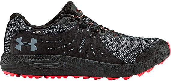 Кроссовки мужские Under Armour Charged Bandit Trail GTX Black/Black/Wire - Фото 1 большая