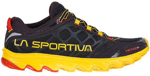 Кроссовки La Sportiva Helios Sr Black/Yellow - Фото 2 большая