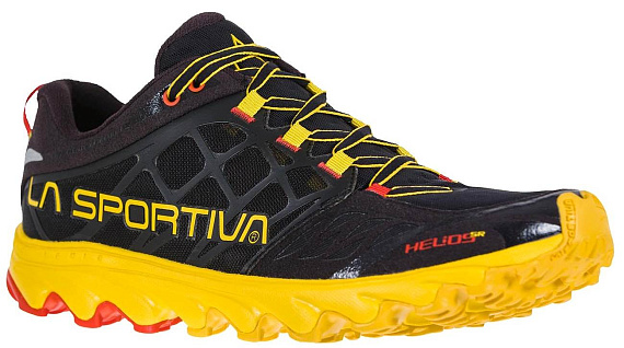 Кроссовки La Sportiva Helios Sr Black/Yellow - Фото 7 большая