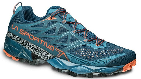 Кроссовки La Sportiva Akyra Ocean/Flame - Фото 1 большая