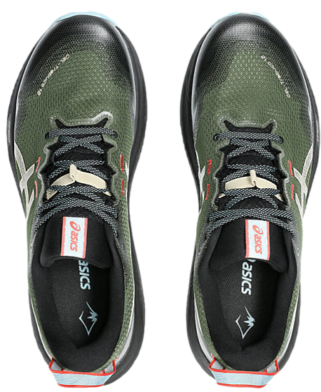 Кроссовки мужские ASICS Gel-Trabuco 12 Smog Green/Feather Grey - Фото 3 большая