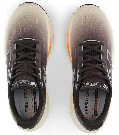 Кроссовки мужские New Balance Fresh Foam X 1080 V14 Black Cement - Фото 5 большая