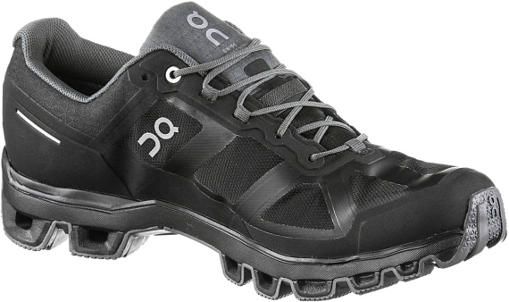 Кроссовки мужские On Cloudventure Waterproof Black/Graphit - Фото 5 большая
