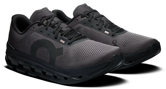 Кроссовки мужские On Cloudflow 5 Black/Black - Фото 6 большая