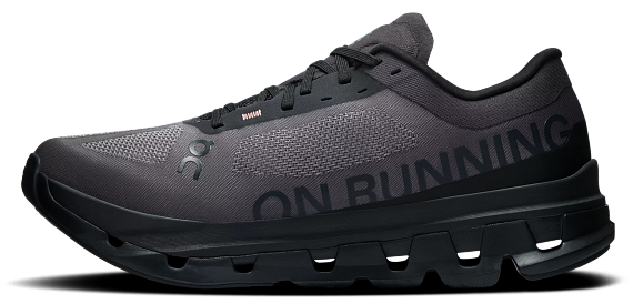 Кроссовки мужские On Cloudflow 5 Black/Black - Фото 4 большая