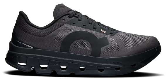 Кроссовки мужские On Cloudflow 5 Black/Black - Фото 1 большая