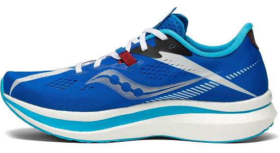 Кроссовки мужские Saucony Endorphin Pro 2 Royal White - Фото 2 большая