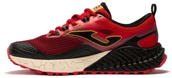 Кроссовки мужские Joma Trail Serie Rase 22 Maroon/Red - Фото 2 большая