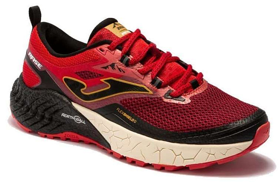 Кроссовки мужские Joma Trail Serie Rase 22 Maroon/Red - Фото 3 большая