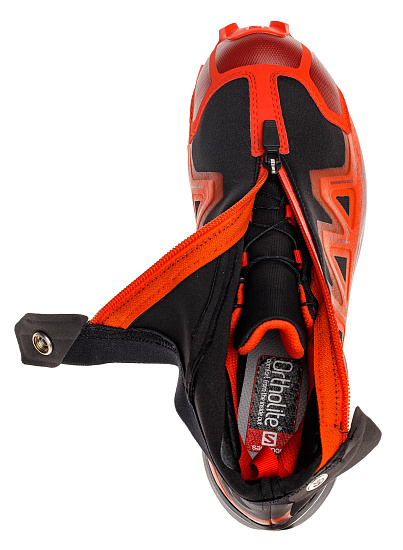 Кроссовки Salomon Snowspike CSWP Black/Rd/Rd Dah - Фото 4 большая