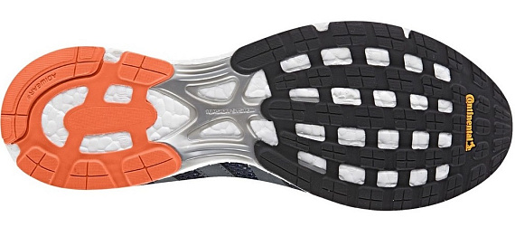 Кроссовки мужские Adidas Adizero Adios 3 Core Black/Night Met - Фото 2 большая
