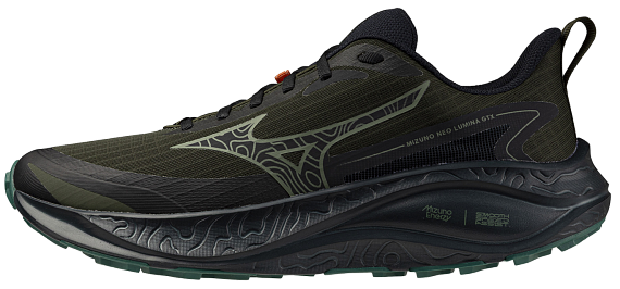 Кроссовки мужские Mizuno Neo Lumina Gtx Forest Night/Sea Spray/Vulcan - Фото 2 большая