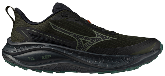 Кроссовки мужские Mizuno Neo Lumina Gtx Forest Night/Sea Spray/Vulcan - Фото 1 большая