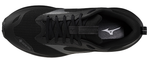 Кроссовки мужские Mizuno Wave Rider Gtx 4 Black/Black Sand - Фото 4 большая