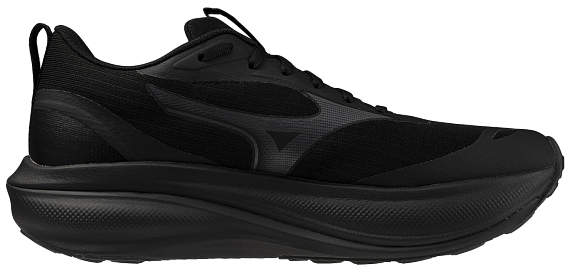 Кроссовки мужские Mizuno Wave Rider Gtx 4 Black/Black Sand - Фото 3 большая