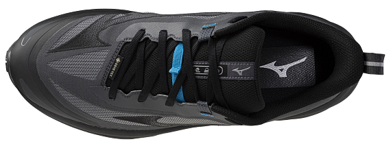 Кроссовки мужские Mizuno Neo Daichi 10 Gtx Black Oyster/Black/Blue Jewel - Фото 5 большая