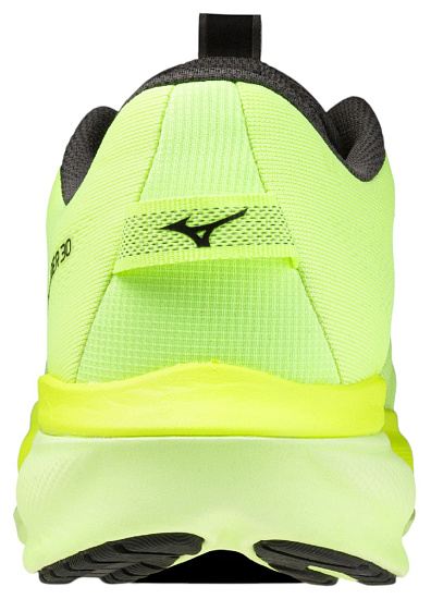 Кроссовки мужские Mizuno Wave Rider 30 Lime Pulp/Black Oyster/GF White - Фото 5 большая
