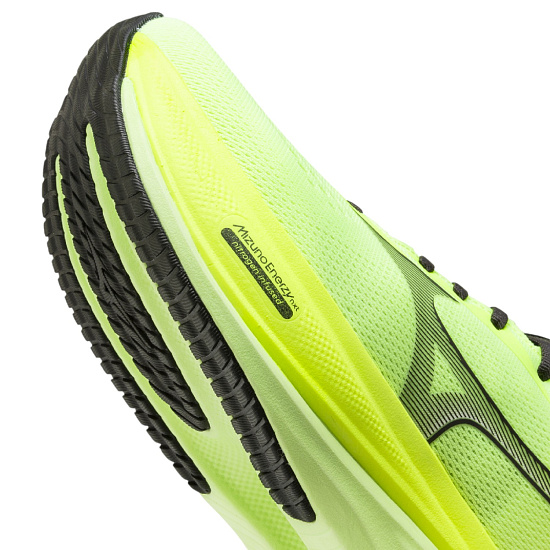 Кроссовки мужские Mizuno Wave Rider 30 Lime Pulp/Black Oyster/GF White - Фото 6 большая