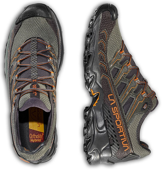 Кроссовки мужские La Sportiva Ultra Raptor II Carbon/Hawaiian Sun - Фото 4 большая