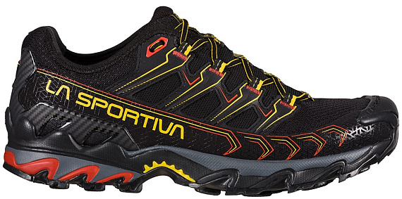 Кроссовки мужские La Sportiva Ultra Raptor II Wide Black/Yellow - Фото 1 большая