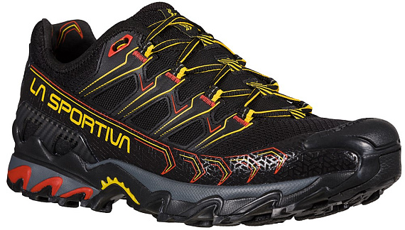 Кроссовки мужские La Sportiva Ultra Raptor II Wide Black/Yellow - Фото 2 большая