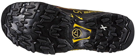 Кроссовки мужские La Sportiva Ultra Raptor II Wide Black/Yellow - Фото 3 большая