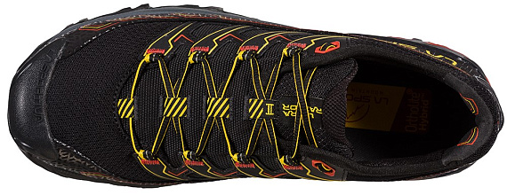 Кроссовки мужские La Sportiva Ultra Raptor II Wide Black/Yellow - Фото 4 большая
