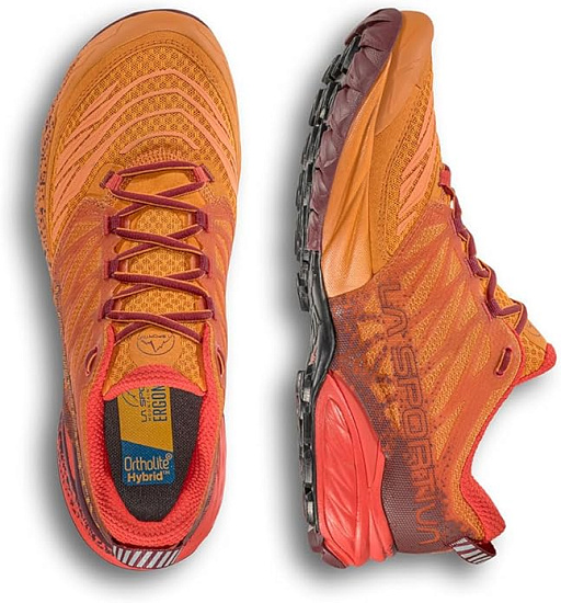 Кроссовки мужские La Sportiva Akasha II Hawaiian Sun/Redwood - Фото 4 большая