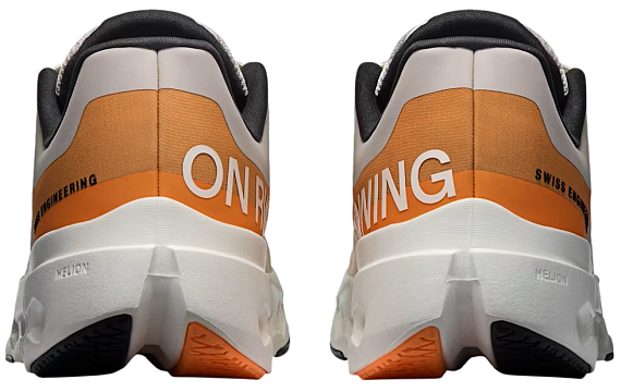 Кроссовки мужские On Cloudsurfer Next Tangerine/Ivory - Фото 3 большая