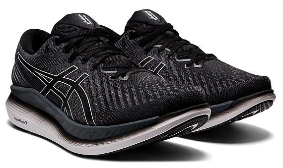 Кроссовки мужские ASICS Glideride 2 Black/Carrier Grey - Фото 2 большая