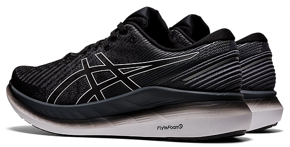 Кроссовки мужские ASICS Glideride 2 Black/Carrier Grey - Фото 3 большая