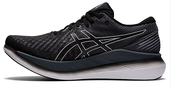 Кроссовки мужские ASICS Glideride 2 Black/Carrier Grey - Фото 4 большая