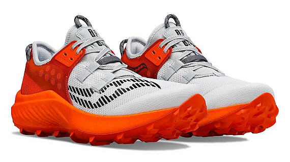 Кроссовки мужские Saucony Endorphin Rift Fog/Pepper - Фото 2 большая