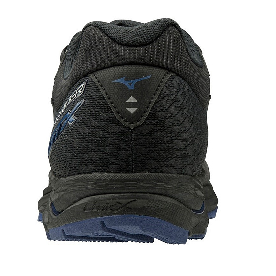 Кроссовки мужские Mizuno Wave Rider GTX Gunmetal/Black - Фото 5 большая